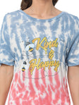 MYRA Shaded Casual Tee Top