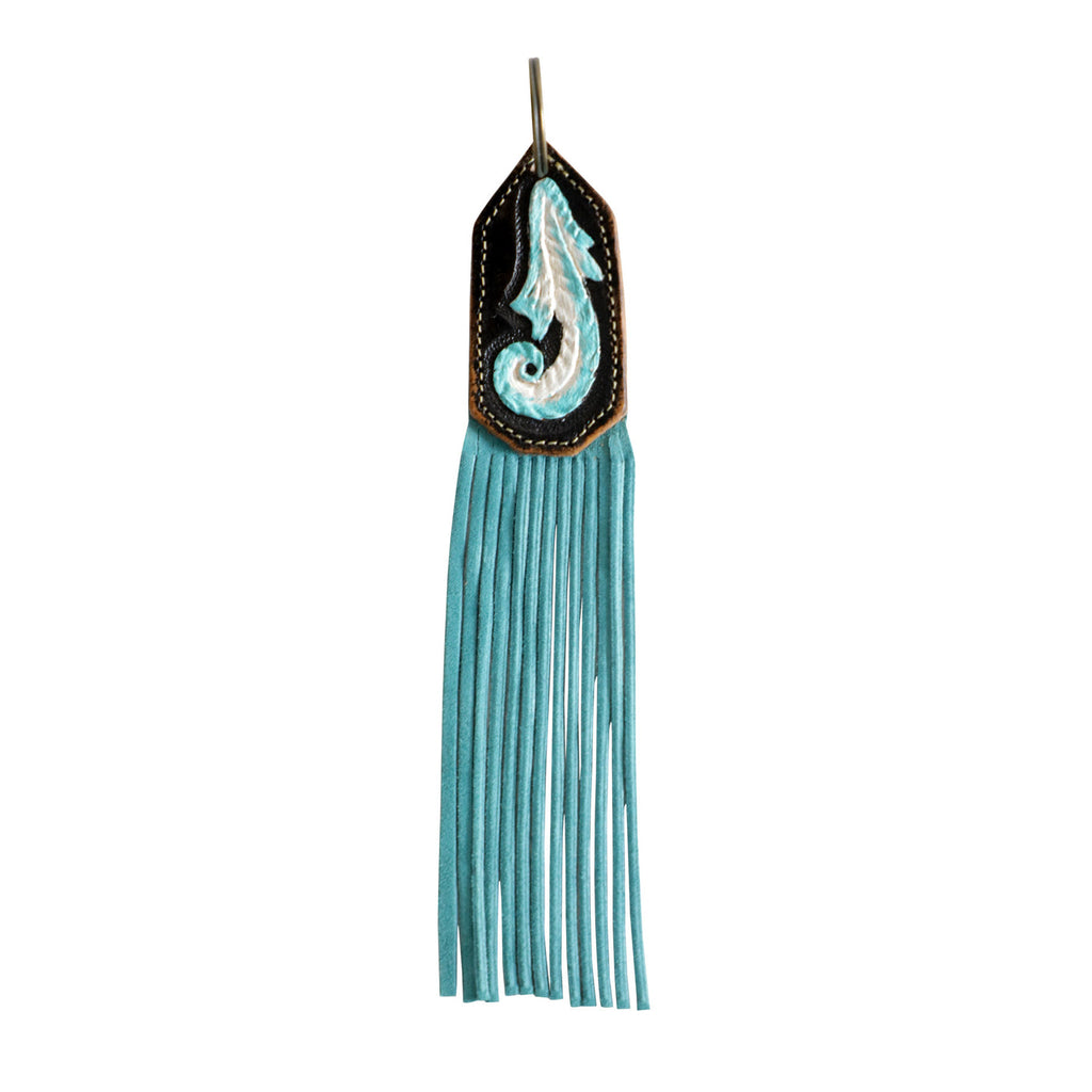 MYRA Aqua Leaf Key Fob