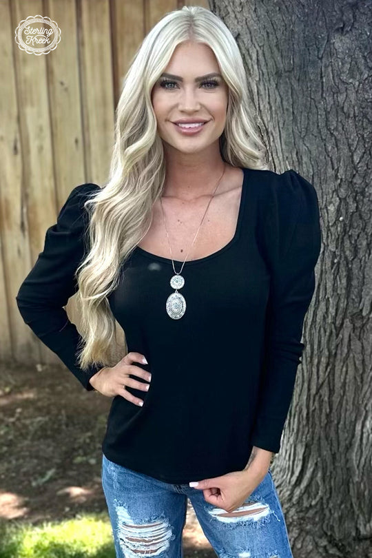 Sterling Kreek Something Classy Top (Black)