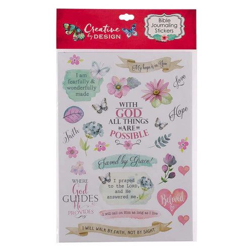 Colorful Stickers for Bible Journaling (Creative By Design)