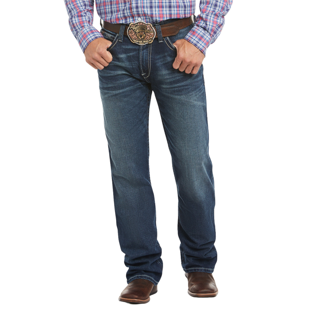 Ariat Men's M4 Low Rise Relaxed Bootcut Adkins Jean - (Turnout Wash)