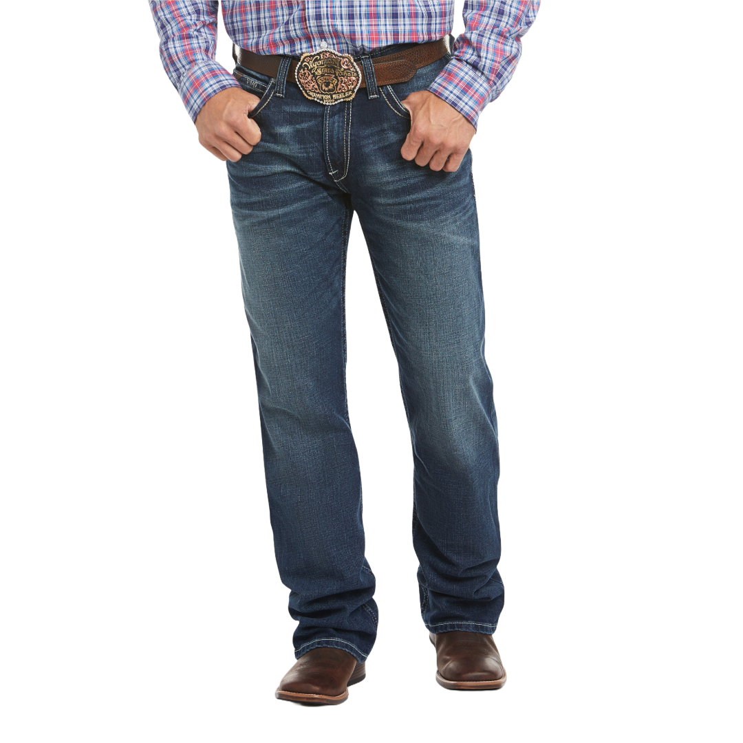 Ariat Men's M4 Low Rise Relaxed Bootcut Adkins Jean - (Turnout Wash)