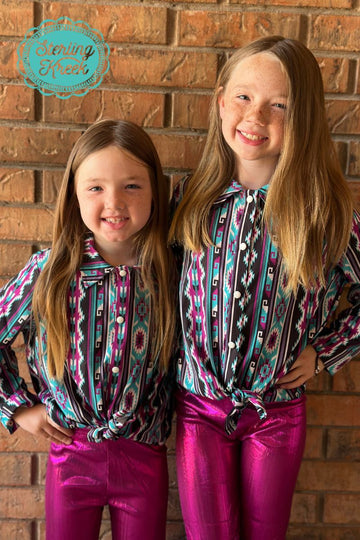Sterling Kreek Southern Soul Kid's Sleeve Top