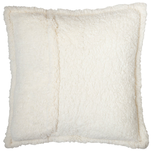 Carstens Hair on Hide Plush Sherpa Pillow