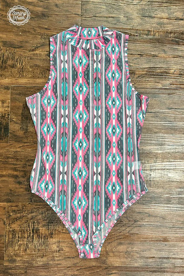 Sterling Kreek Happy Days Bodysuit (Plus Sizes)