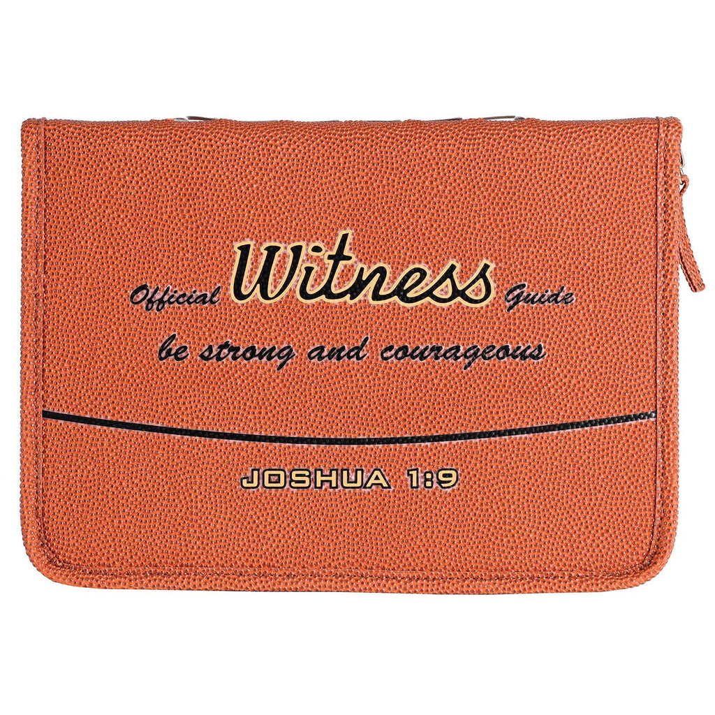 Football Joshua 1:9 Large Bible Case