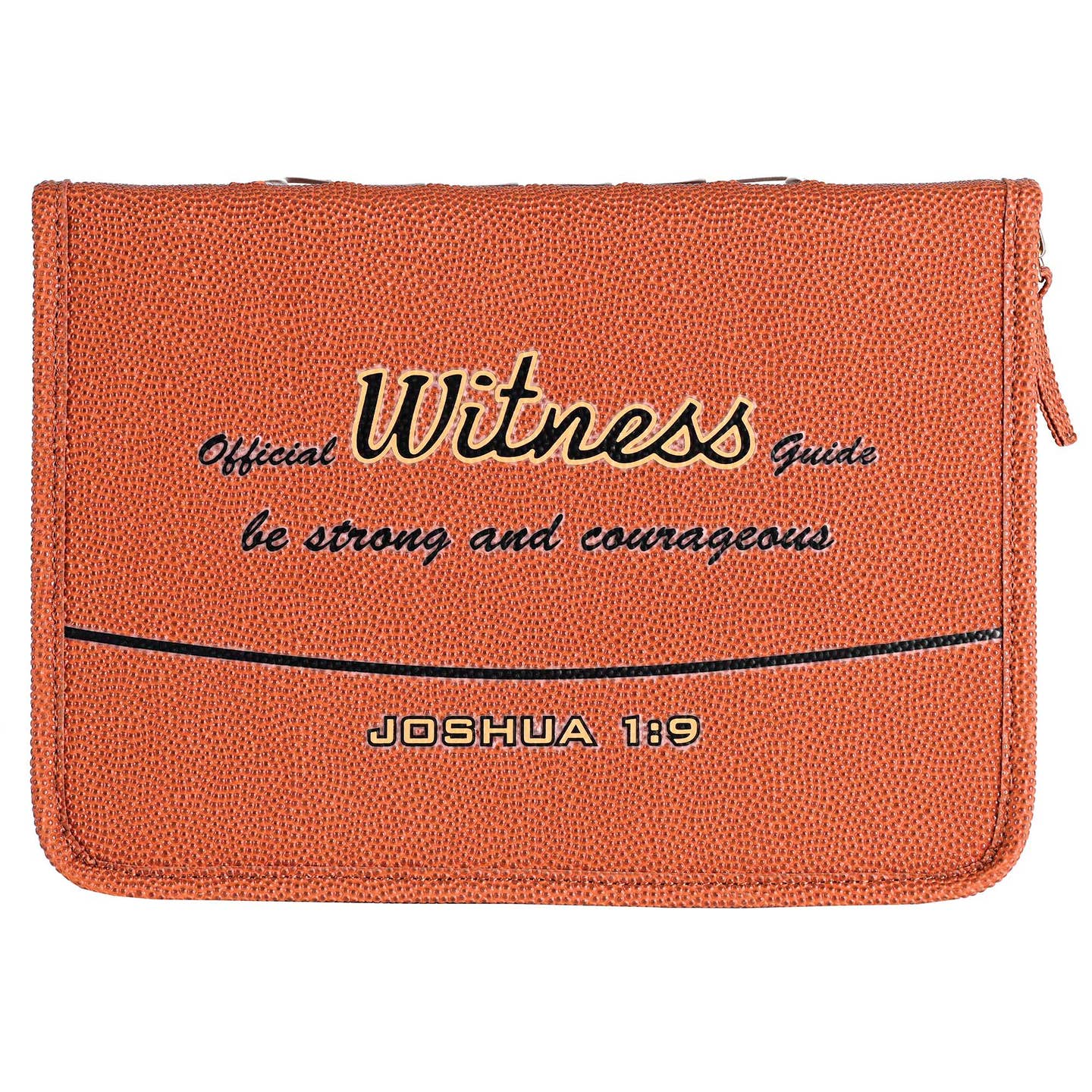 Football Joshua 1:9 Large Bible Case