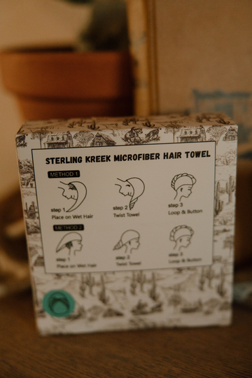 Sterling Kreek Microfiber Hair Towel