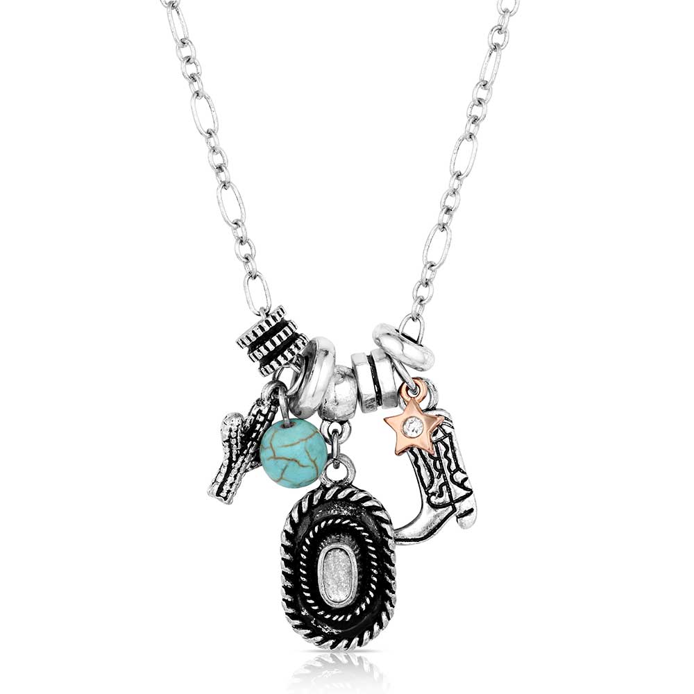 Country Connections Charm Necklace - Attitudes Collection