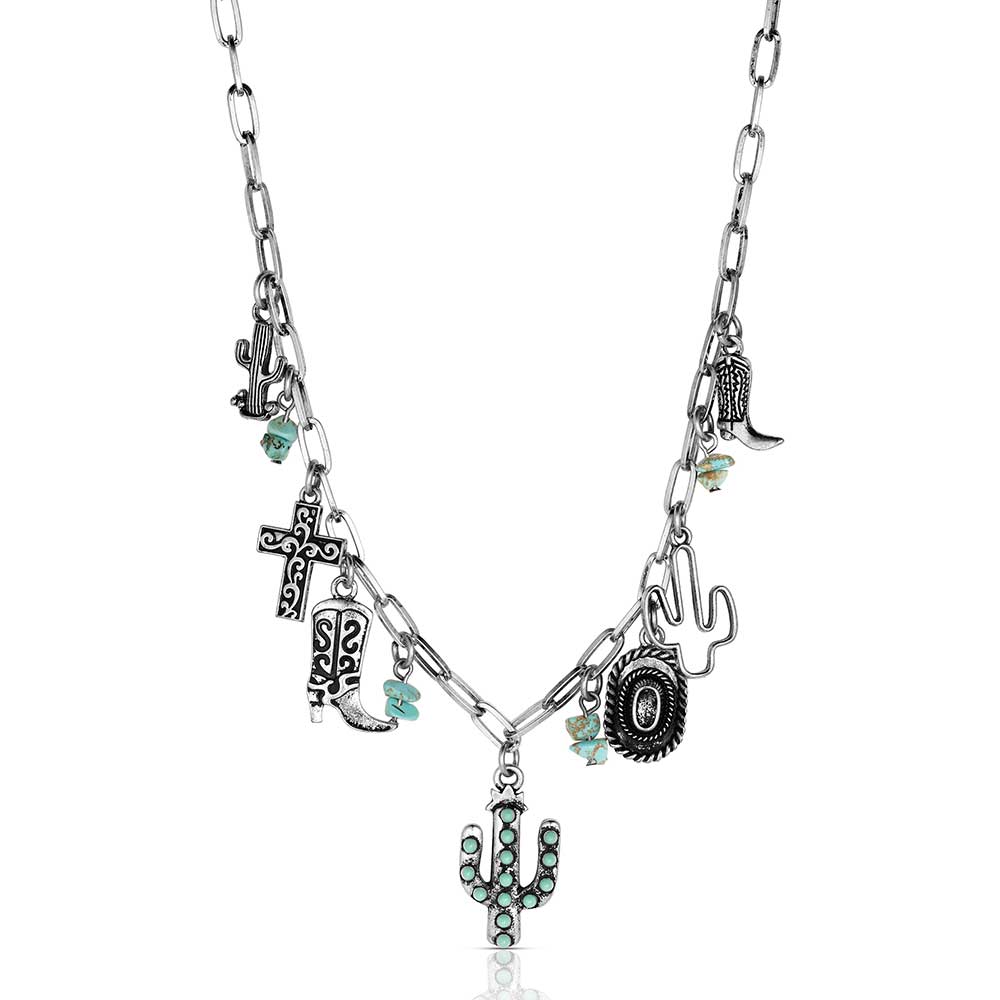 Cowgirl Charm Necklace - Attitudes Collection