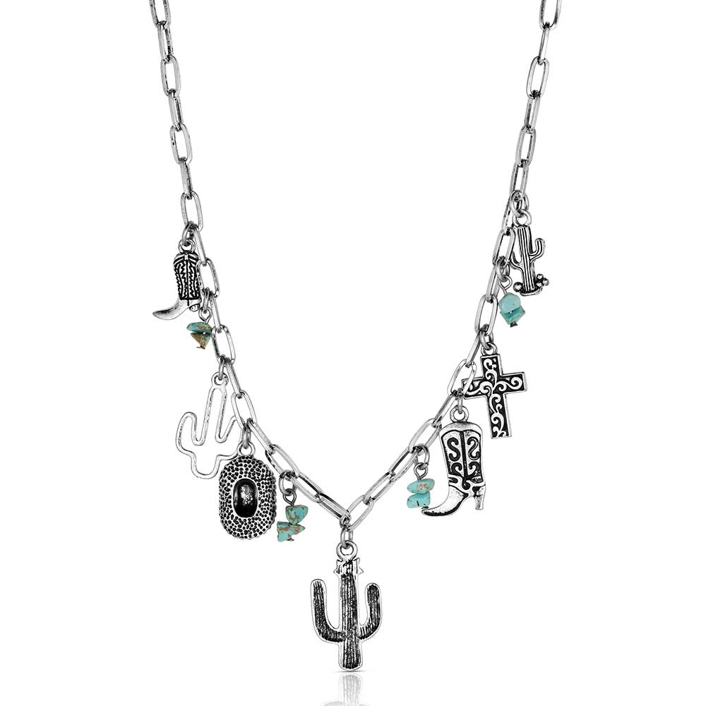 Cowgirl Charm Necklace - Attitudes Collection