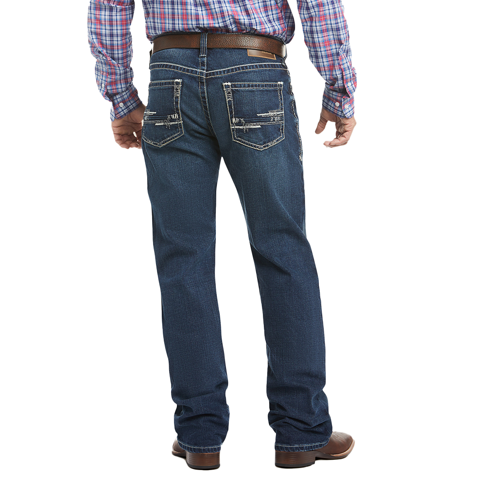 Ariat Men's M4 Low Rise Relaxed Bootcut Adkins Jean - (Turnout Wash)