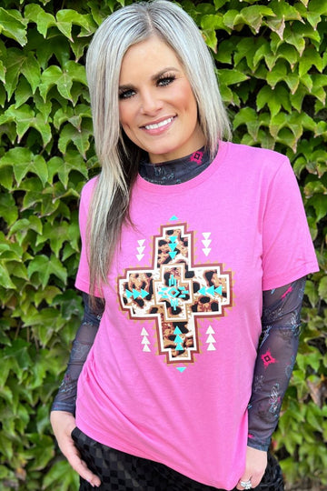 Sterling Kreek Kitty Cross Tee