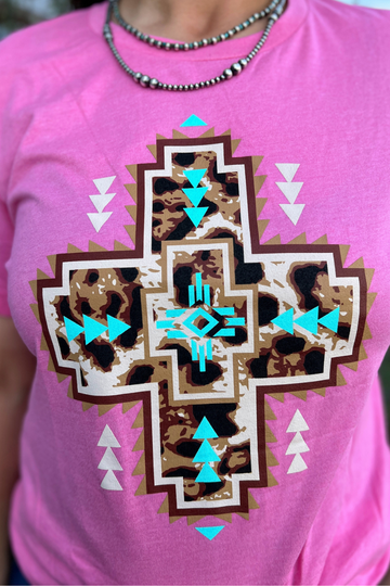 Sterling Kreek Kitty Cross Tee