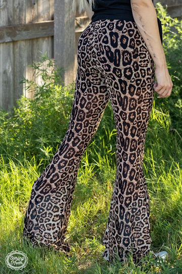 Sterling Kreek Meshed Up Leopard Bells (Long)