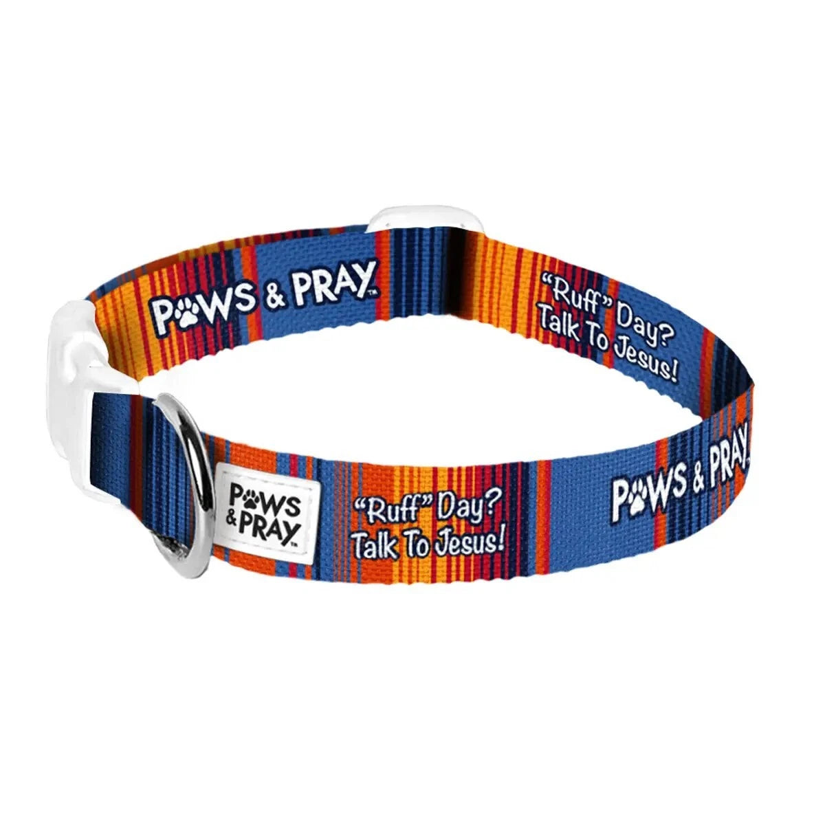 Kerrusso "Ruff Day -Talk to Jesus" Dog Collar