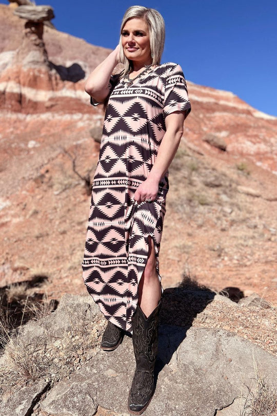 Sterling Kreek Savanna Desert Maxi Dress