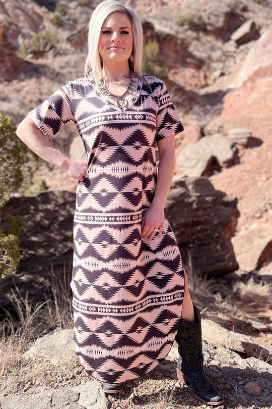 Sterling Kreek Savanna Desert Maxi Dress
