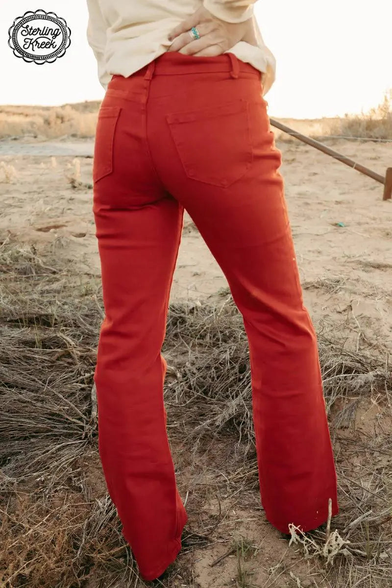 STERLING KREEK WALKING WEST DENIM RED (LONG)