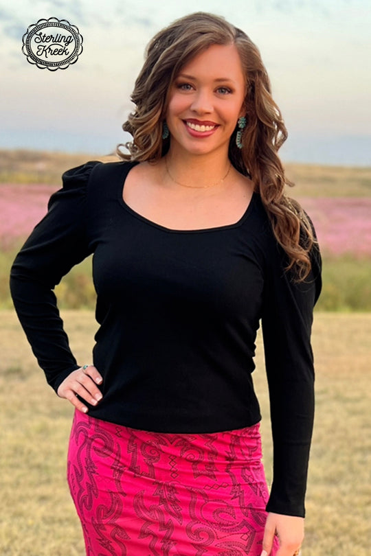 Sterling Kreek Something Classy Top (Black)